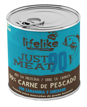 Cargar imagen en el visor de la galería, Just Meat 90 Pescado — Lata 370g
