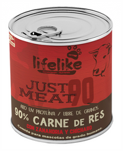 Cargar imagen en el visor de la galería, Just Meat 90 Res — Lata 370g
