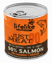 Cargar imagen en el visor de la galería, Just Meat 90 Salmón — Lata 370g
