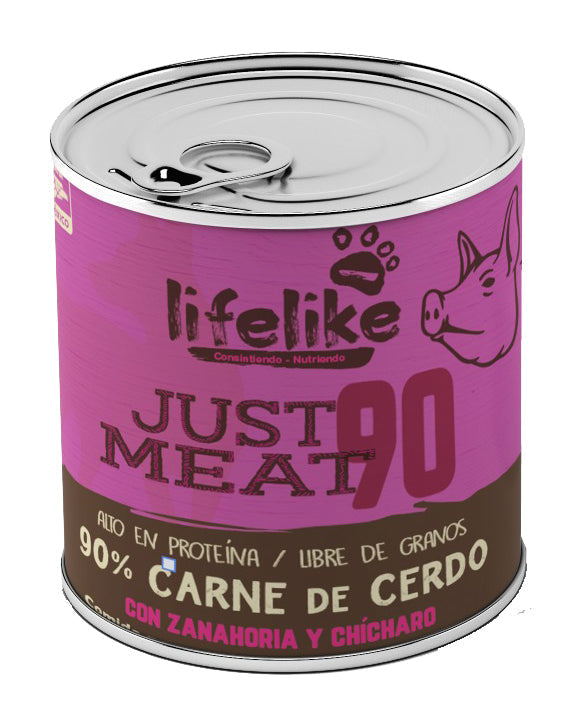 JUST MEAT 90 CERDO - 36 PACK